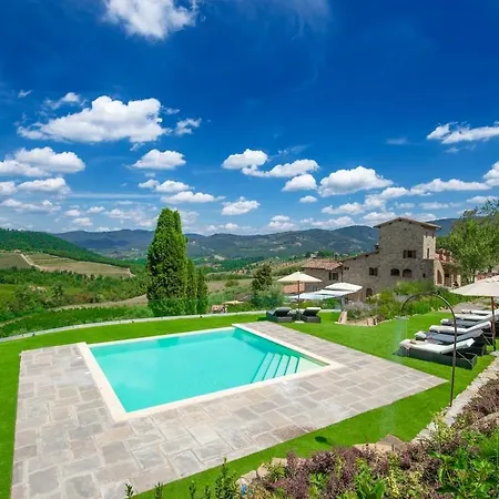 My Exclusive Italy - Chianti's With Vineyard, Infinity Pool & View Villa Panzano in Chianti