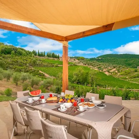 Villa My Exclusive Italy - Chianti's With Vineyard, Infinity Pool & View *