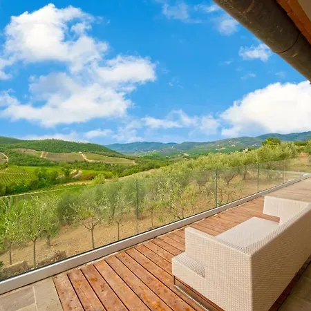My Exclusive Italy - Chianti's With Vineyard, Infinity Pool & View Villa *