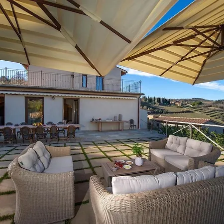 My Exclusive Italy - Chianti's With Vineyard, Infinity Pool & View Villa *