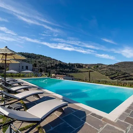 My Exclusive Italy - Chianti's With Vineyard, Infinity Pool & View Panzano in Chianti