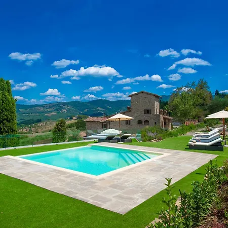 My Exclusive Italy - Chianti's With Vineyard, Infinity Pool & View Villa
